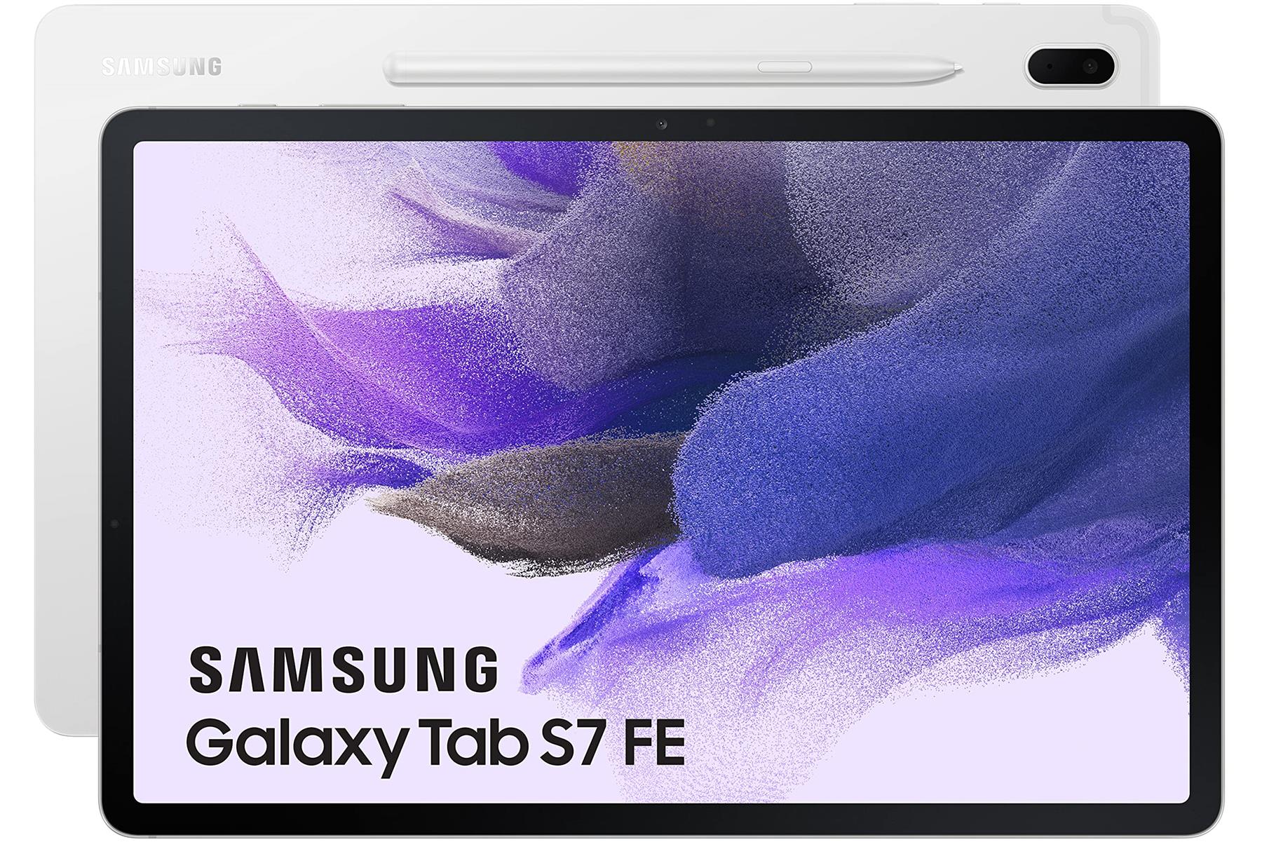 Samsung Galaxy Tab S7 FE SM-T733 12.4" 64GB Wifi Mystic Silver Tablet