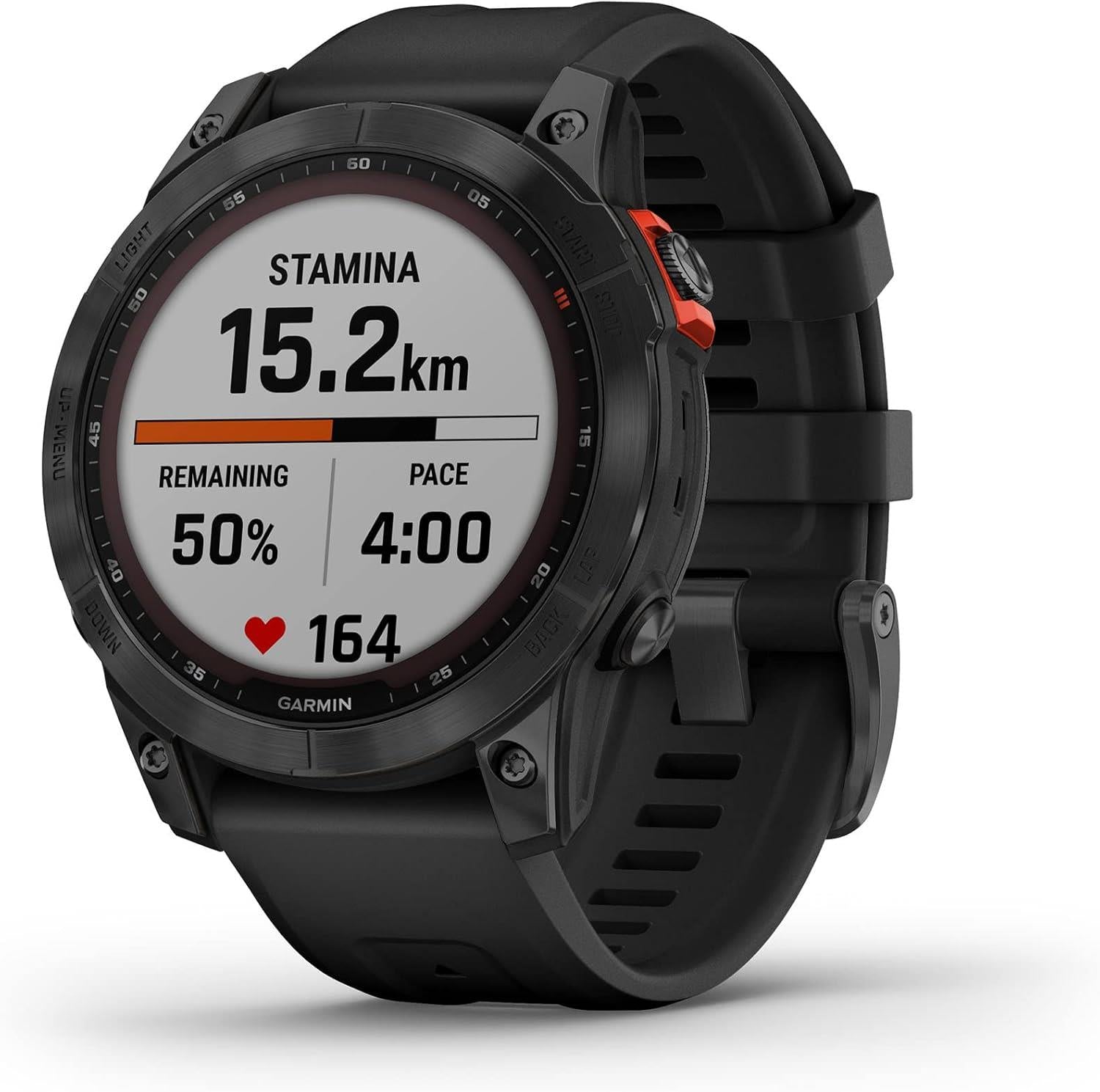 Garmin Fenix 7 Solar 47mm GPS HRM Bluetooth Fitness Slate Grey Smartwatch A