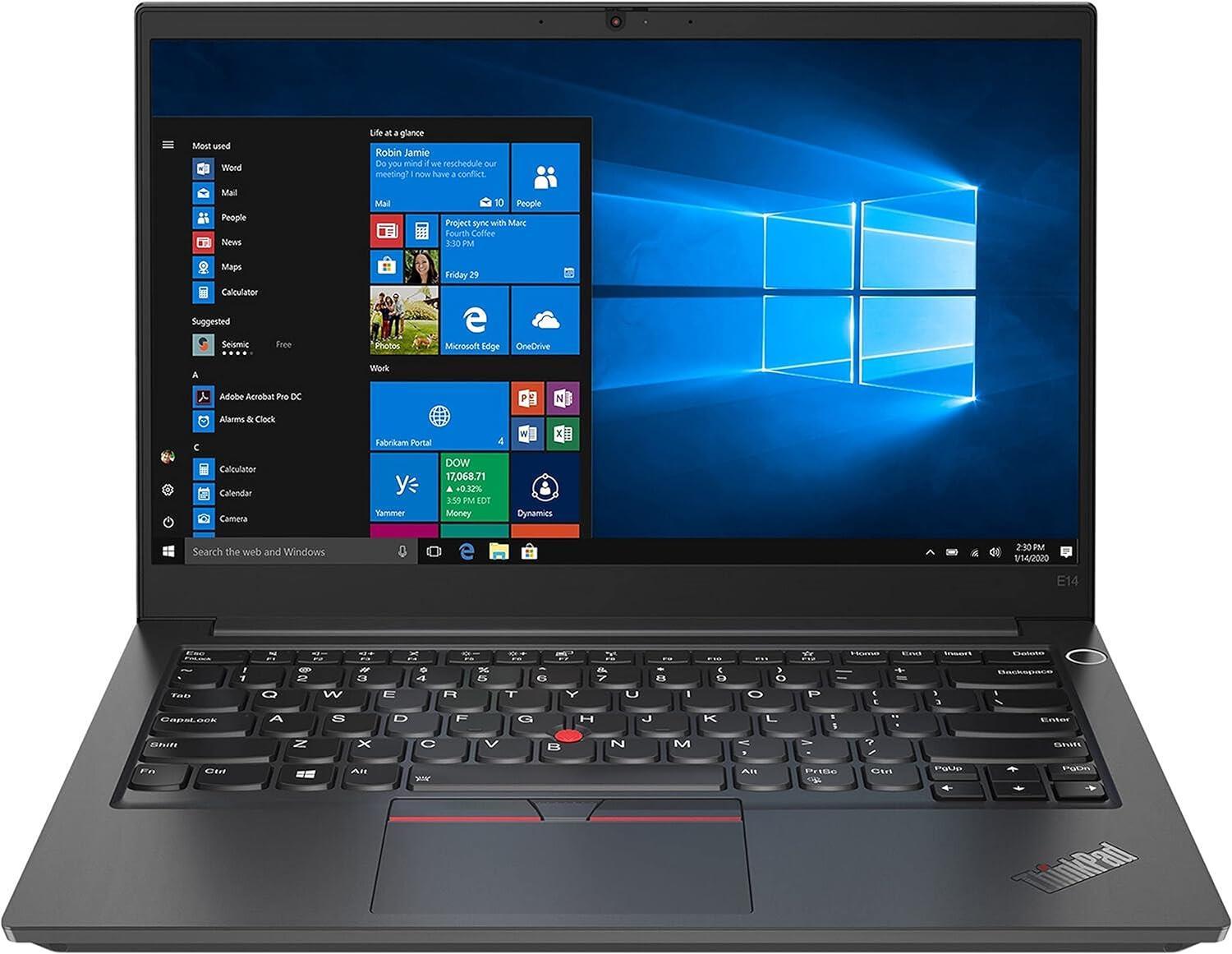 Lenovo ThinkPad E14 Gen 2 14" i7-1165G7 512GB 16GB Windows Business Laptop A