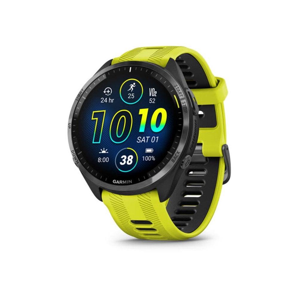 Garmin Forerunner 965 46mm GPS HRM Bluetooth Fitness Tracking Yellow Smartwatch