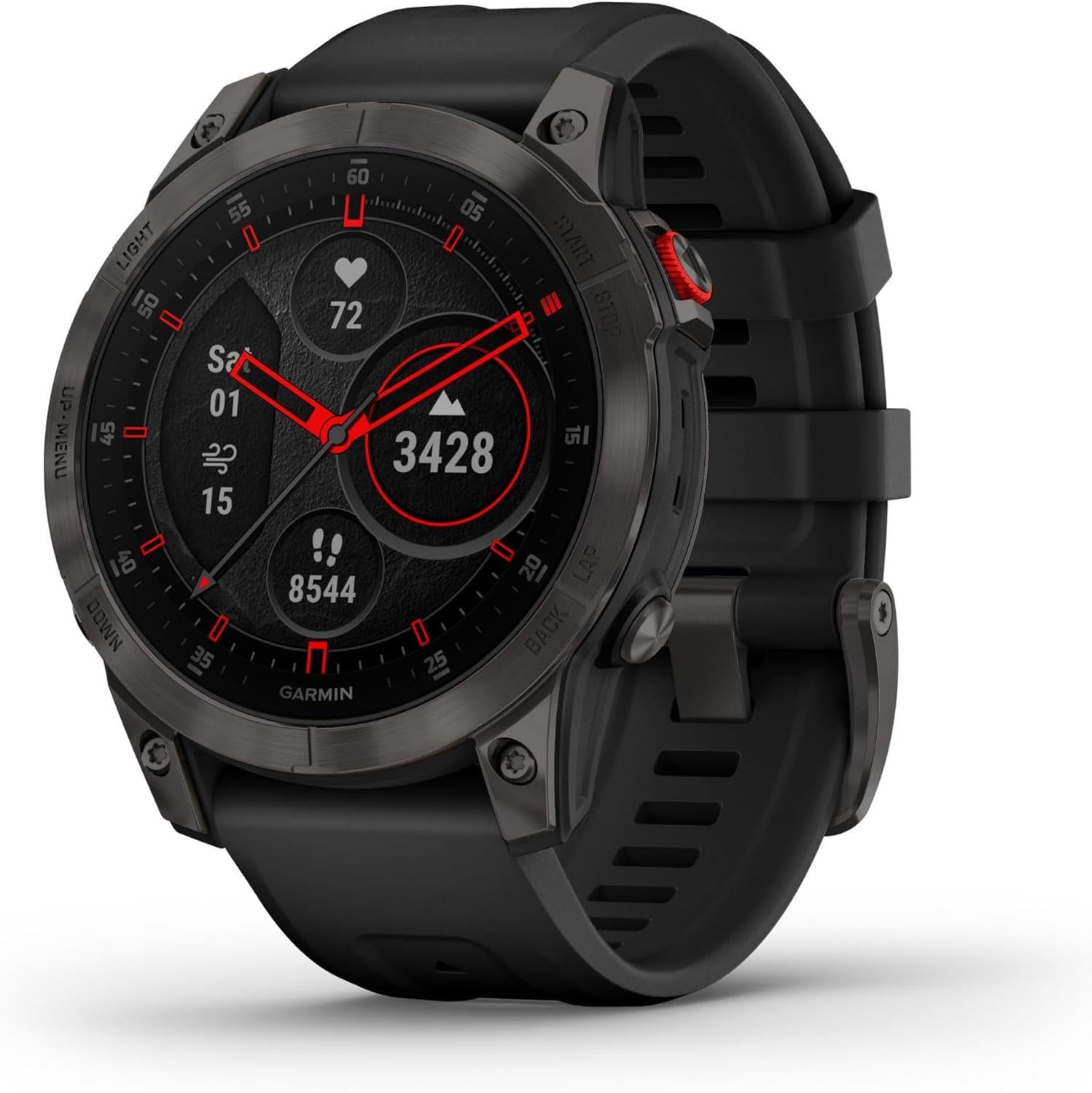 Garmin Epix Gen 2 Sapphire 47mm GPS HRM Bluetooth Fitness Black Smartwatch A