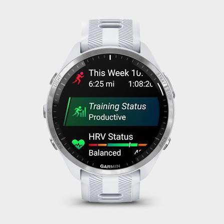 Garmin Forerunner 965 47mm GPS HRM Bluetooth Whitestone Smartwatch B