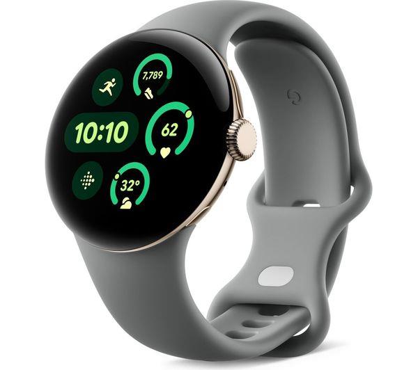 Google Pixel Watch 3 LTE 41mm Gold HRM GPS Bluetooth Smartwatch GBDU9