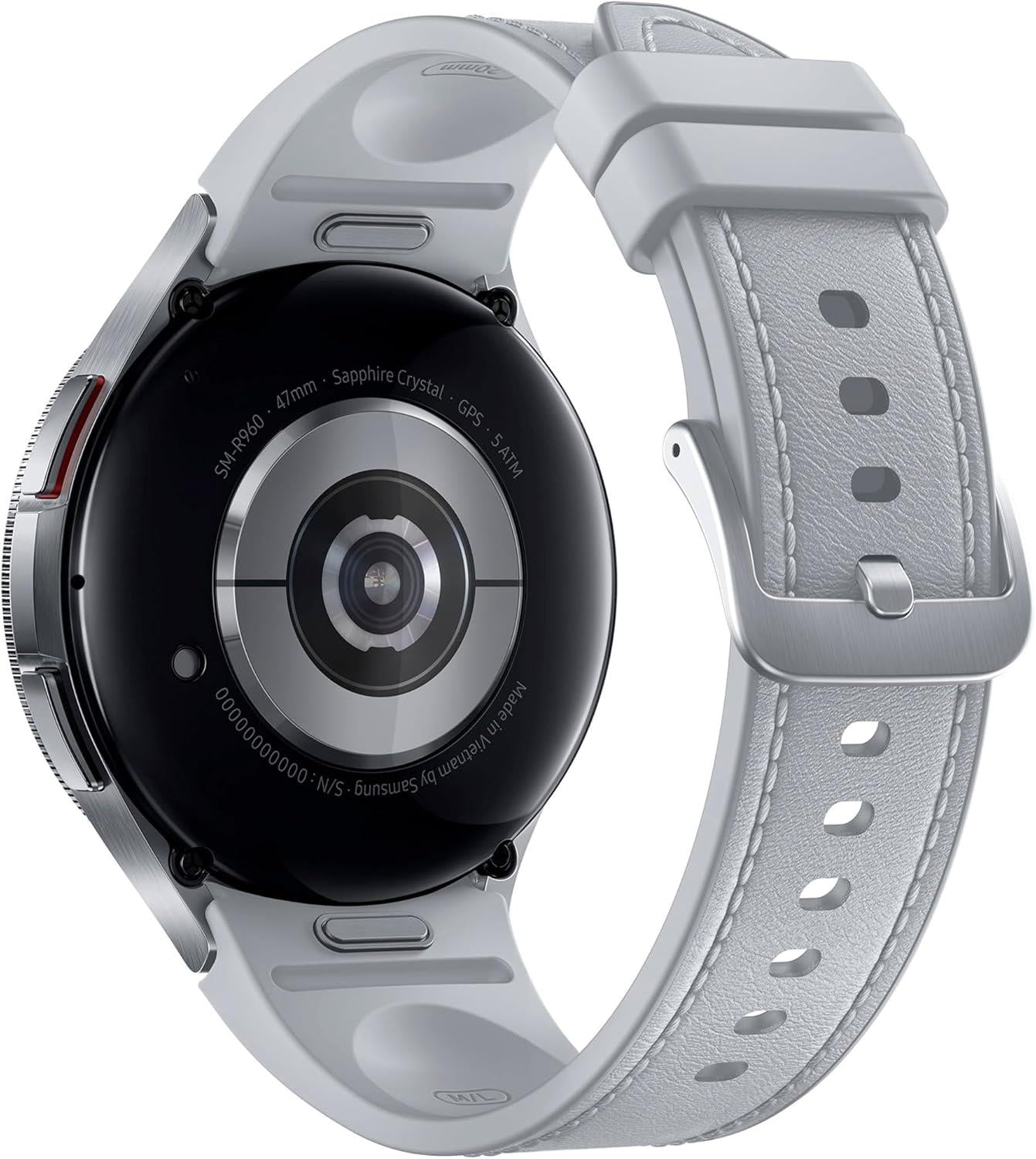 Samsung Galaxy Watch 6 Classic 47mm GPS HRM Bluetooth Silver Smartwatch B