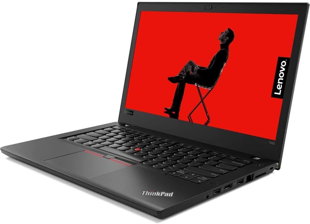 Lenovo ThinkPad T480 14'' i5-8350U 256GB 8GB FHD Win 11 Black Laptop B