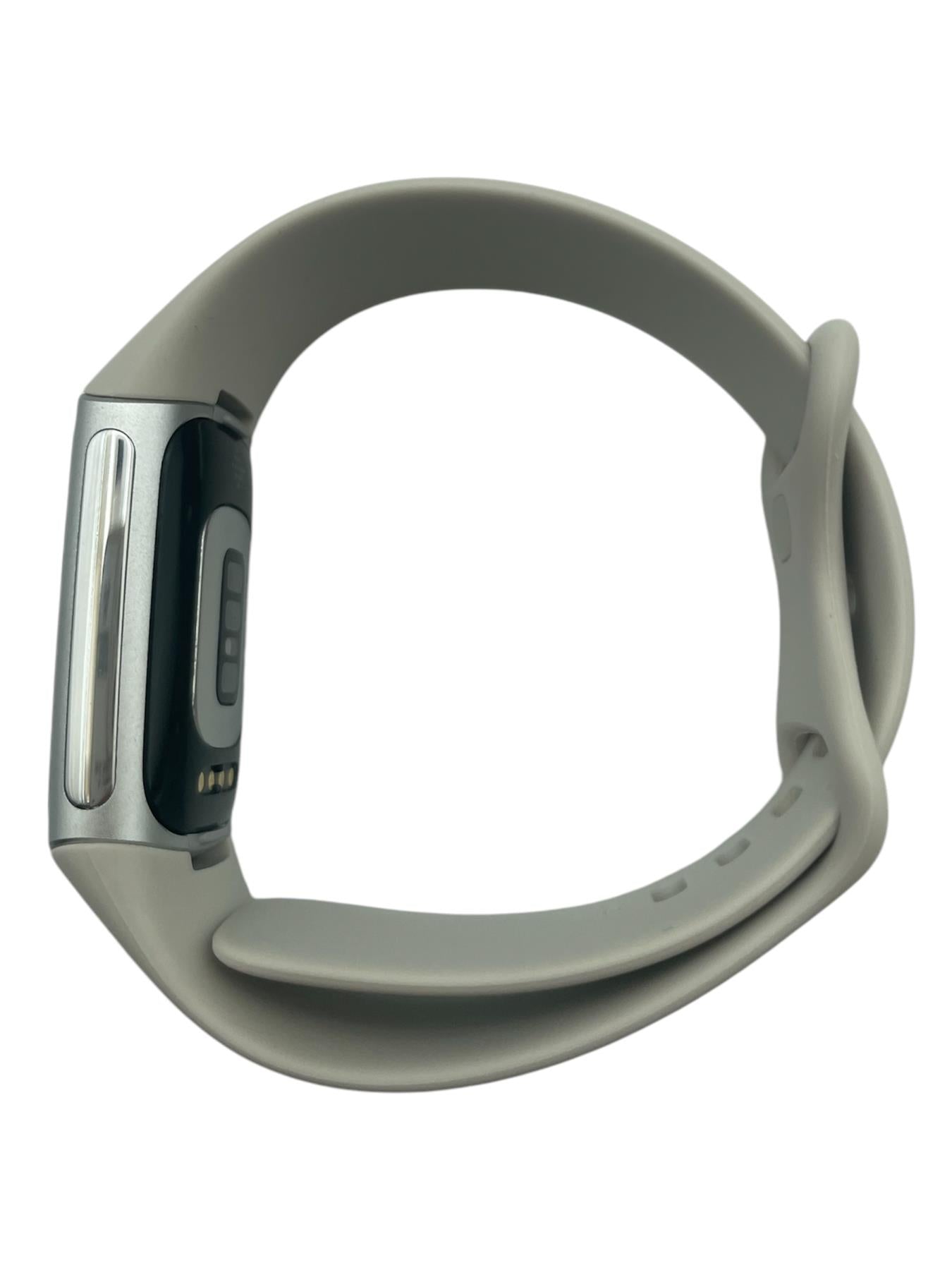 Fitbit Charge 6 19mm Silver Aluminum HRM Bluetooth Fitness Tracking Smartwatch