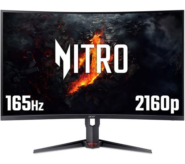 Acer Nitro XZ323QKP1 4K Ultra 31.5'' 165Hz LCD VA Black Gaming PC Monitor