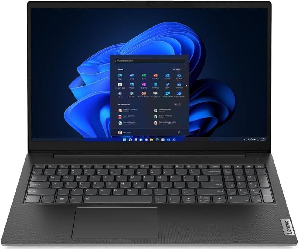 Lenovo V15 G4 ABP 15.6" Ryzen 5 7430U 256GB 8GB FHD Windows 11 Black Laptop B