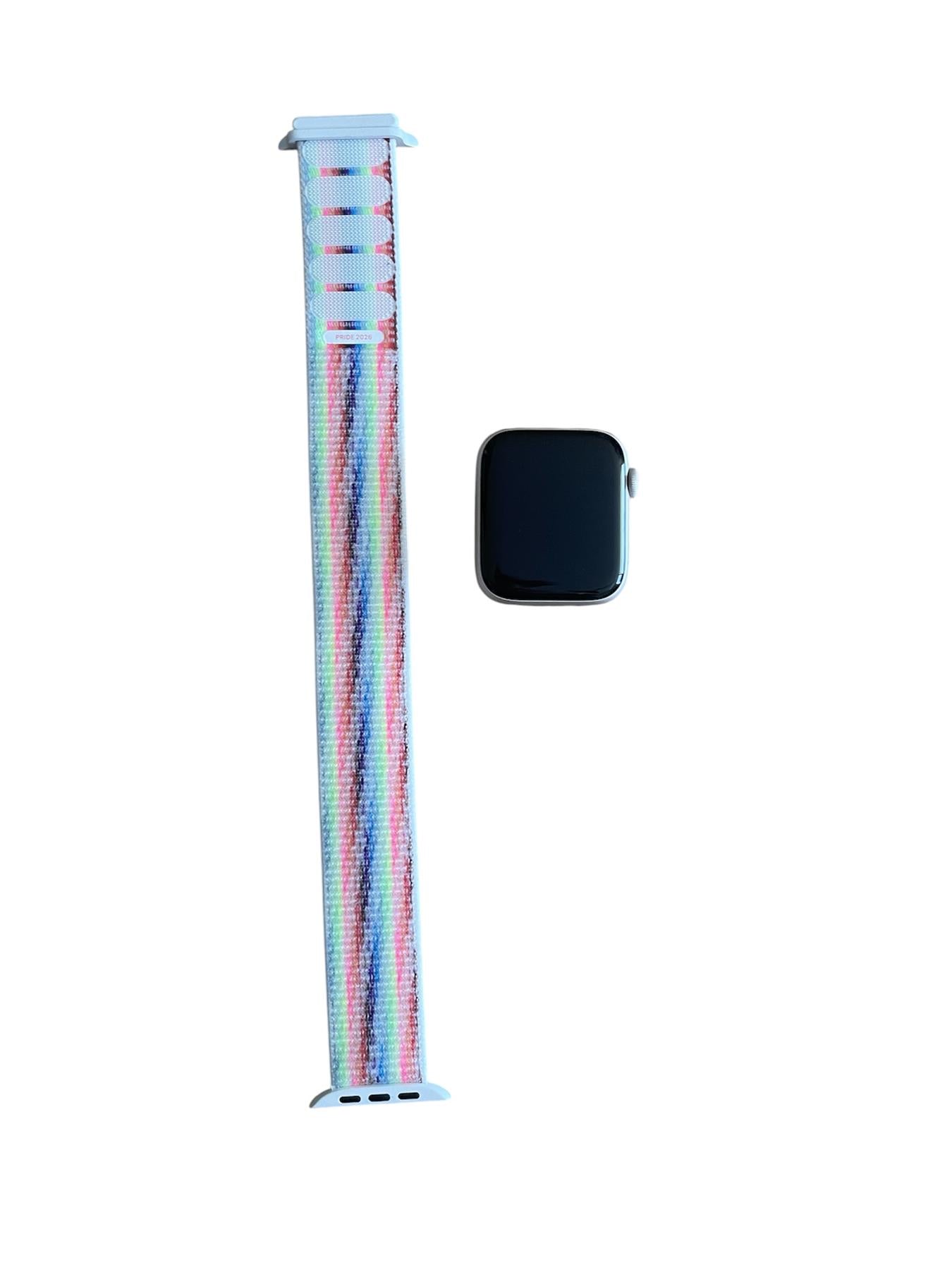 Apple Watch SE 2nd Generation 44mm GPS HRM Bluetooth Starlight Pride Smartwatch