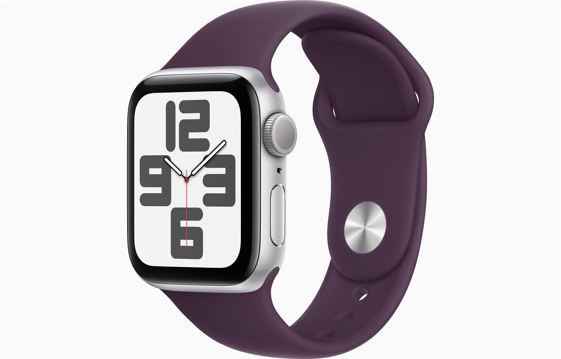 Apple Watch SE 2nd Gen 40mm Silver Plum Bluetooth WiFi GPS Smartwatch C1