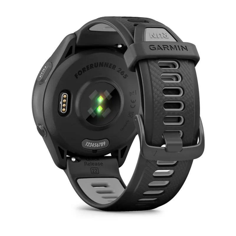 Garmin Forerunner 265 46mm GPS HRM Bluetooth Fitness Running Black Smartwatch B
