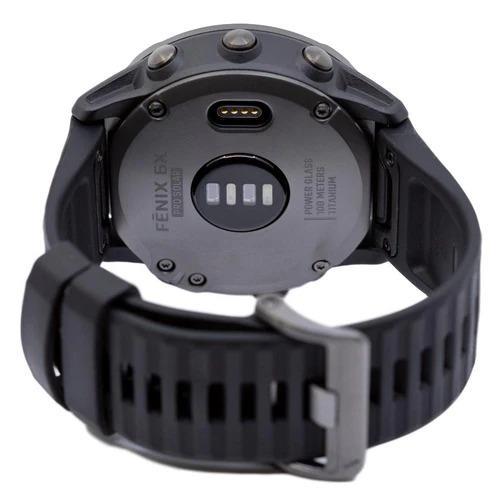 Garmin Fenix 6X Pro 51mm Black GPS Fitness Tracker Smartwatch 010-02157-01 A