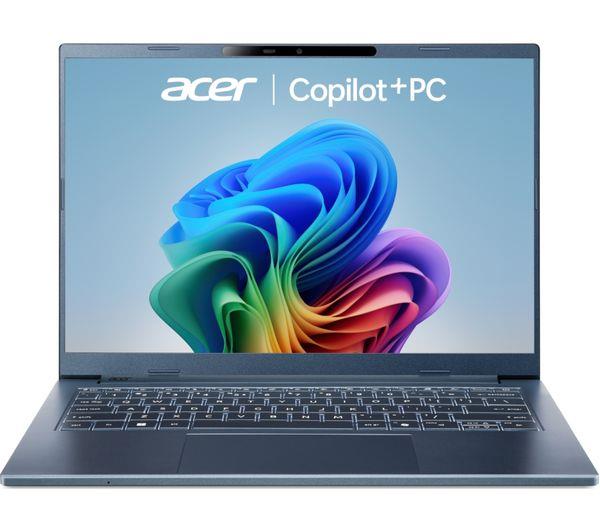 Acer Aspire 14 AI 14'' Snapdragon X Plus 512GB 16GB Win 11 Blue Laptop A
