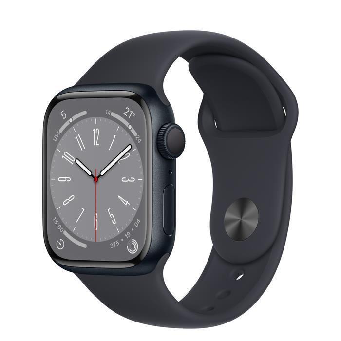 Apple Watch Series 8 45mm Midnight Wi-Fi Bluetooth Smartwatch A2771 B