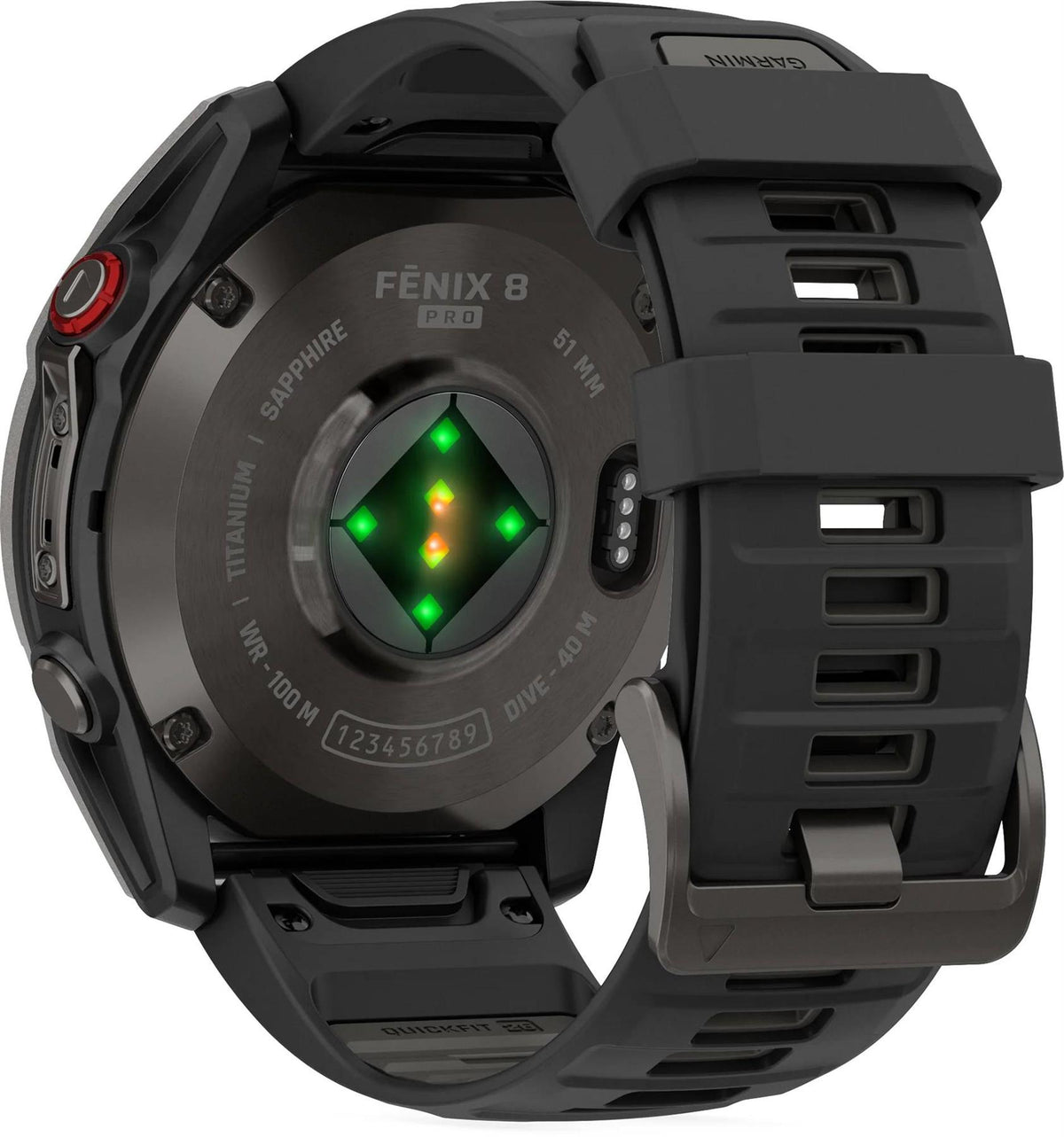 Garmin Fenix 8 Pro AMOLED 47mm GPS HRM Bluetooth Fitness Sapphire Smartwatch