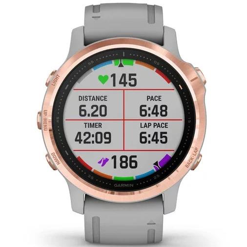Garmin Fenix 6S Pro Sapphire 42mm Rose Gold GPS Bluetooth Fitness Smartwatch C1