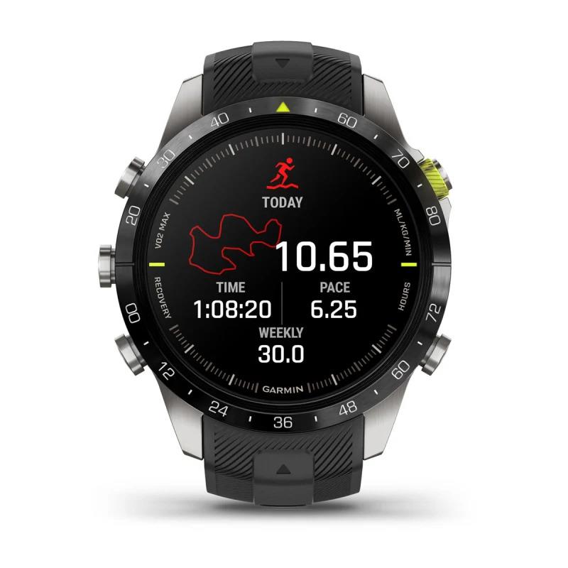 Garmin MARQ Athlete Gen 2 46mm GPS HRM Bluetooth Black Titanium Smartwatch