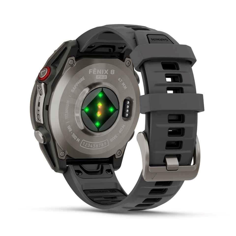 Garmin Fenix 8 Pro AMOLED 47mm GPS HRM Sapphire Titanium Smartwatch A
