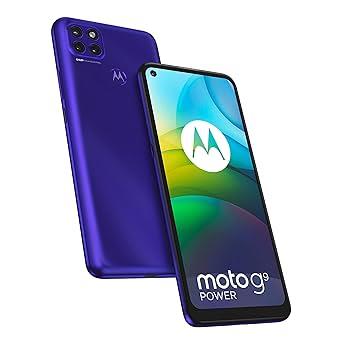 Motorola Moto G9 Power 128GB Android Unlocked SIM 4G Violet Mobile Smartphone