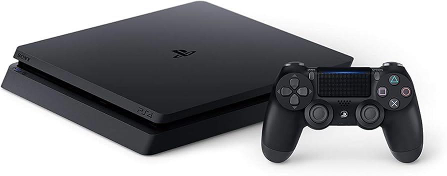 Sony PlayStation 4 (PS4) Slim 500GB Black Video Games Console CUH-2216A