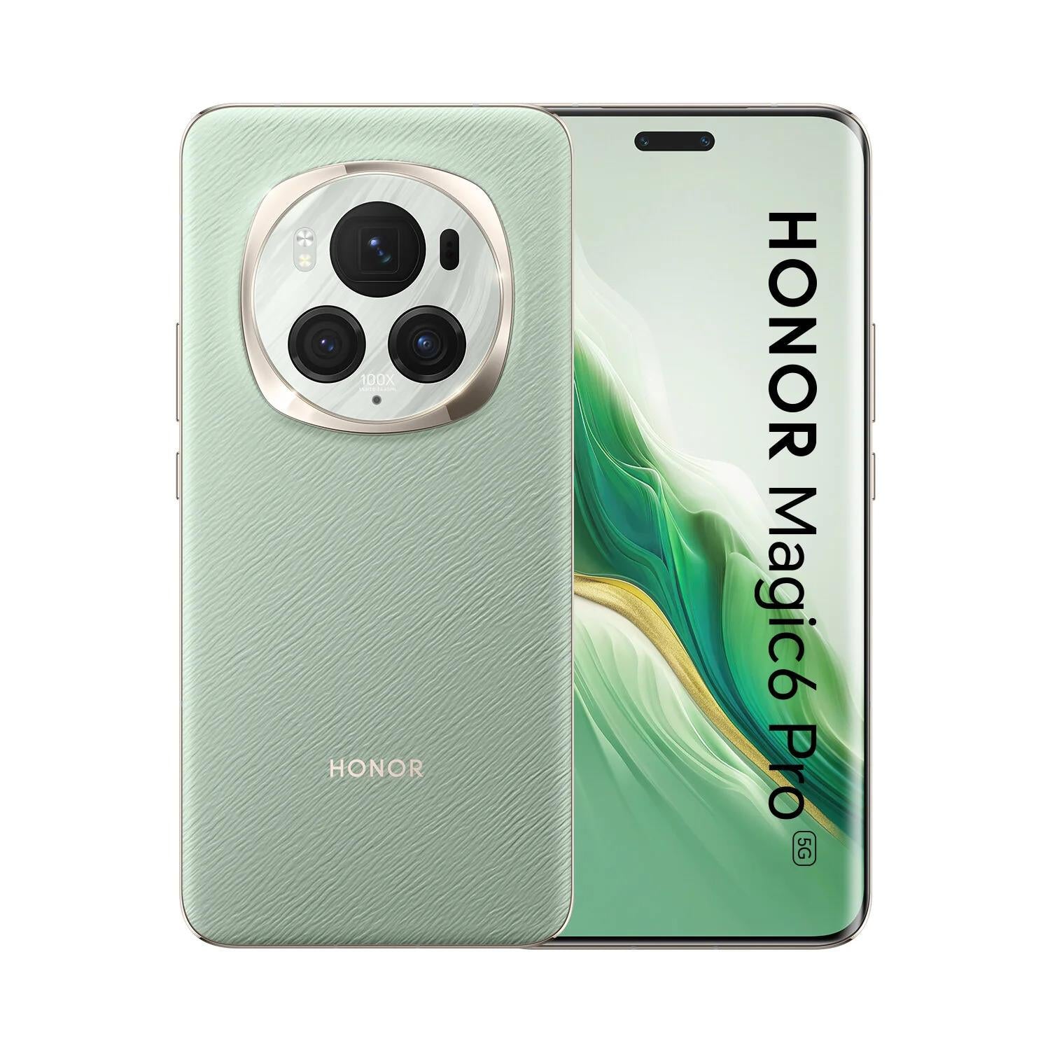 Honor Magic6 Pro 512GB 12GB Android Unlocked SIM 5G Green Mobile Smartphone