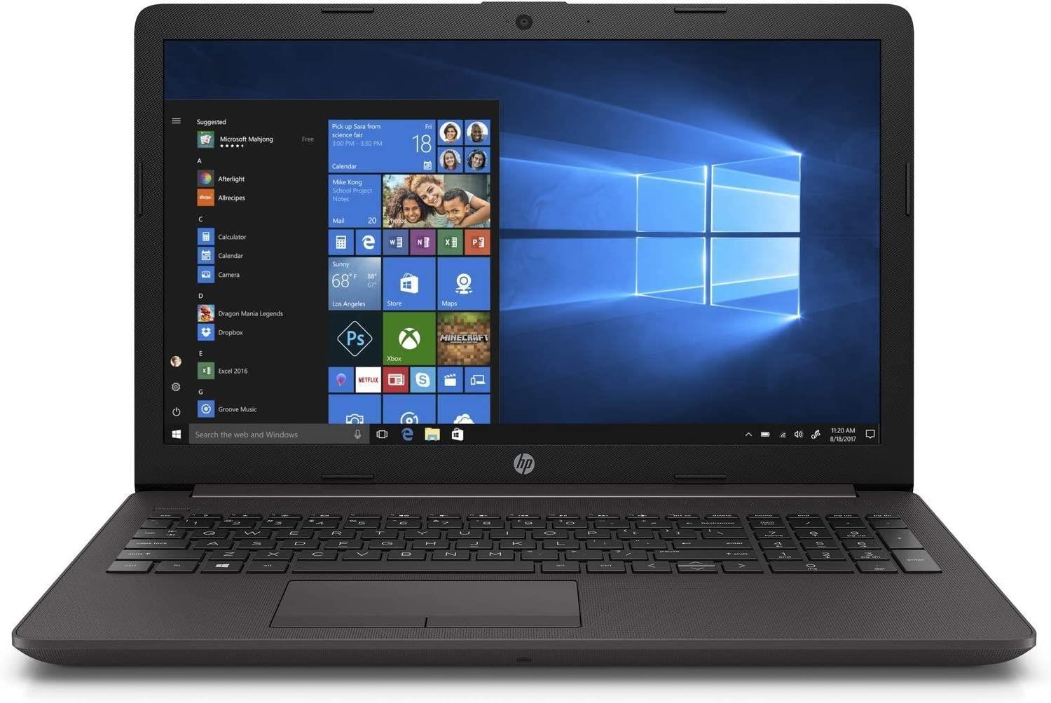 HP 255 G7 15.6" AMD Athlon Silver 128GB 4GB HD Windows 10 Pro Grey Laptop A