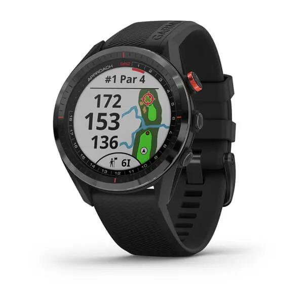 Garmin Approach S62 34mm Black Ceramic HRM GPS Bluetooth Smartwatch