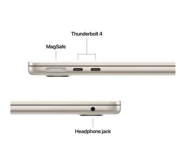 Apple MacBook Air 13 M4 (2025) 13.6'' M4 10 Core 256GB 16GB Starlight Laptop A