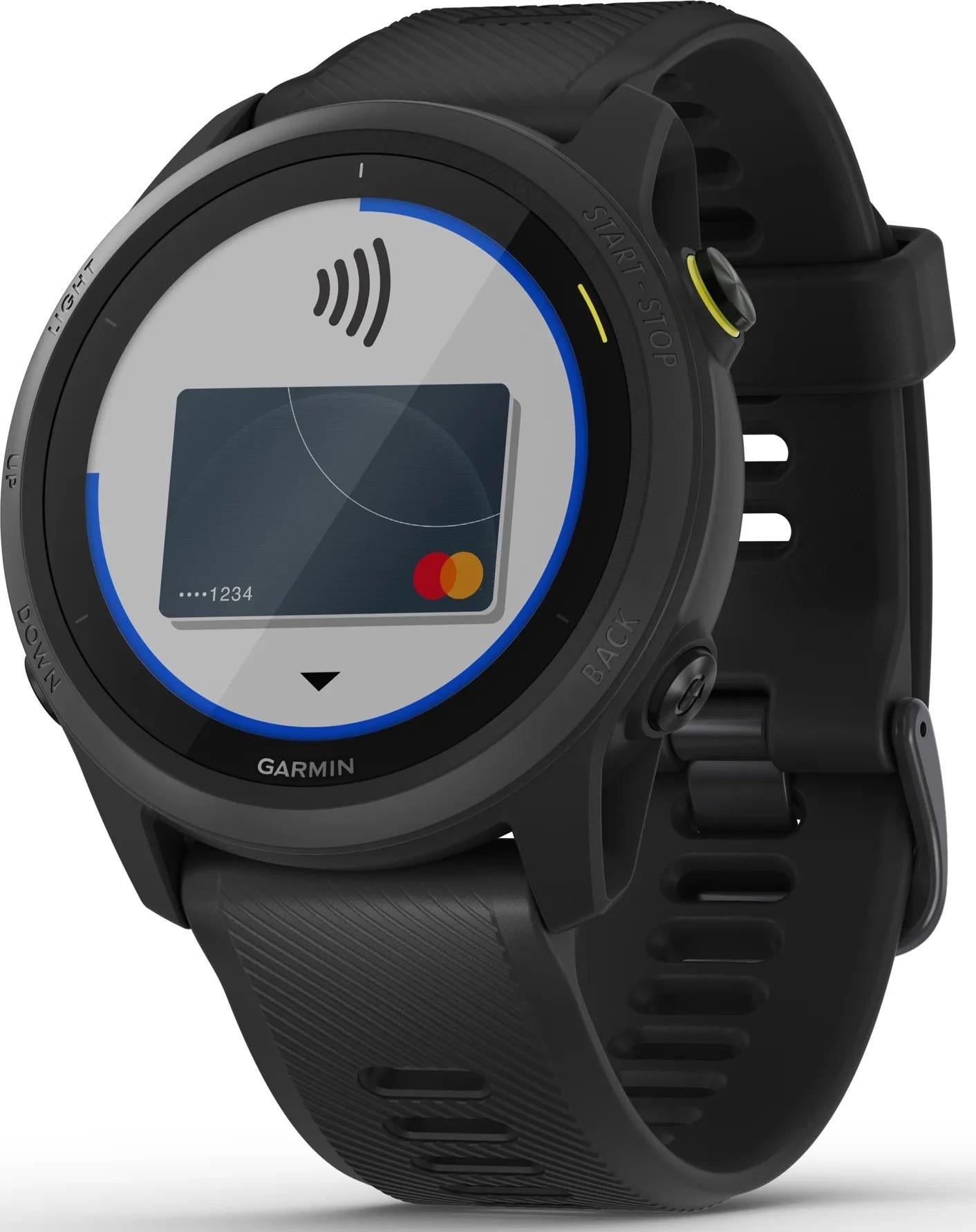 Garmin Forerunner 745 30mm Black GPS HRM Bluetooth Fitness Sports Smartwatch