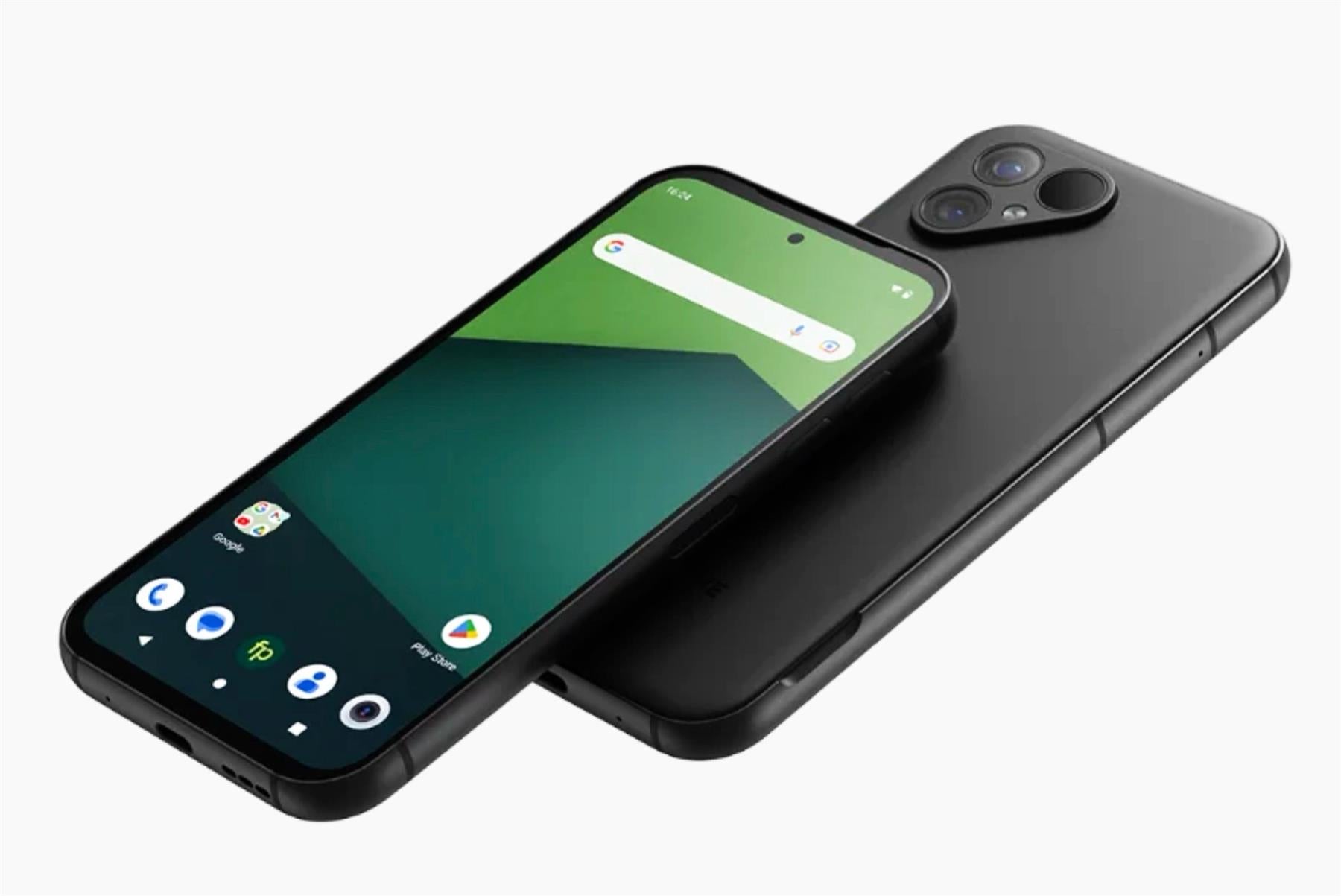Fairphone 5 256GB 8GB Android Unlocked SIM 5G Matte Black Mobile Smartphone
