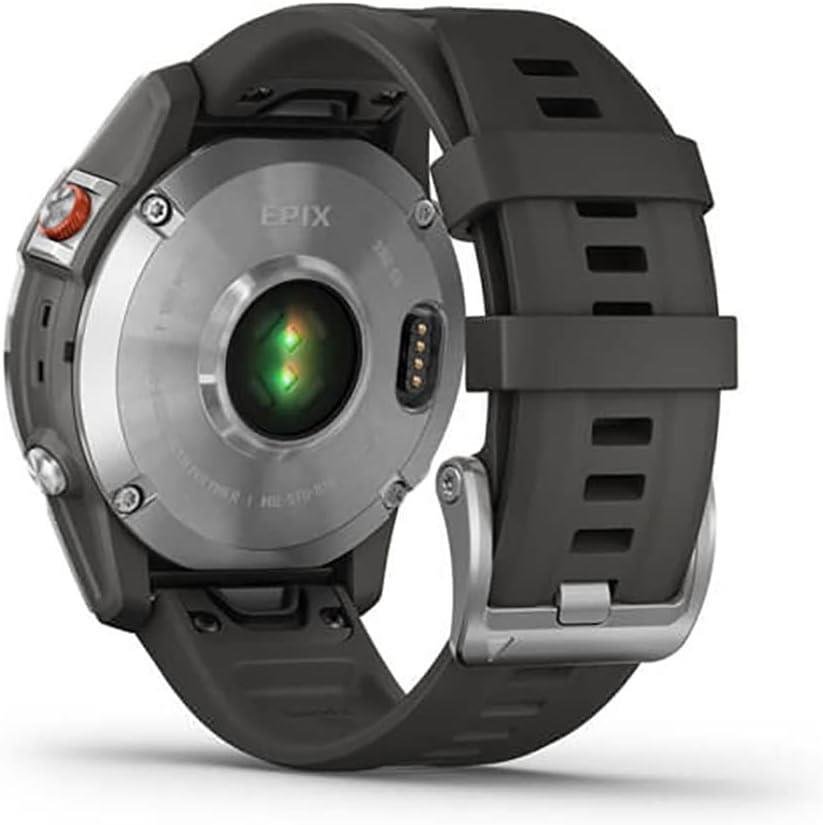 Garmin Epix Gen 2 47mm Slate Steel + Black GPS Bluetooth Smartwatch A