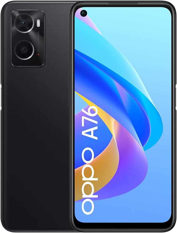 Oppo A76 Black 128GB Unlocked Sim Free Android Mobile Smartphone CPH2375 A