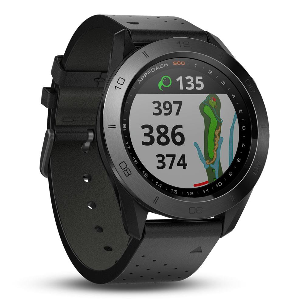 Garmin Approach S60 Premium Edition 46mm Black Golf Watch Fitness Smartwatch B