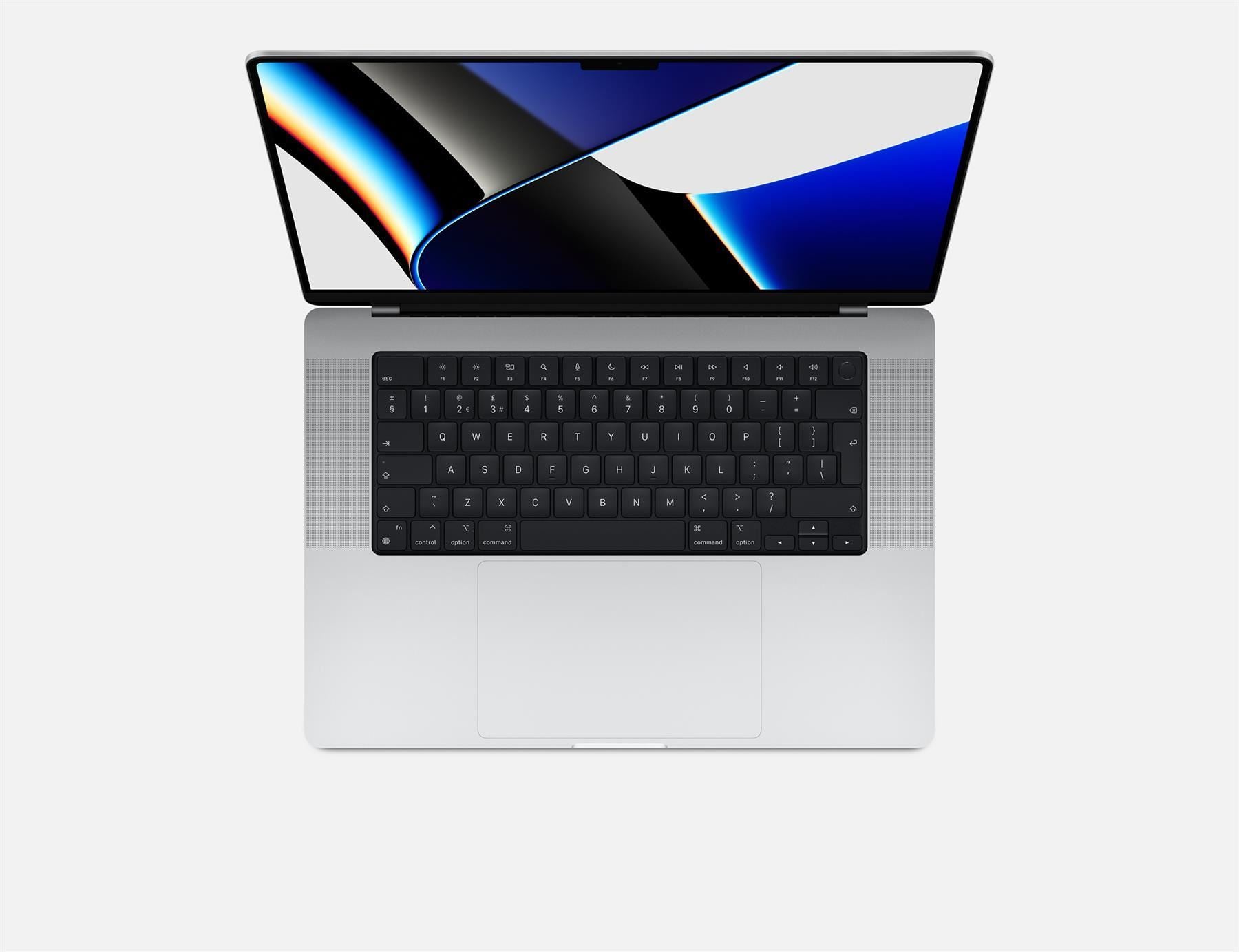 Apple MacBook Pro 16" 2021 M1 Pro 1TB 16GB Silver Retina Laptop B