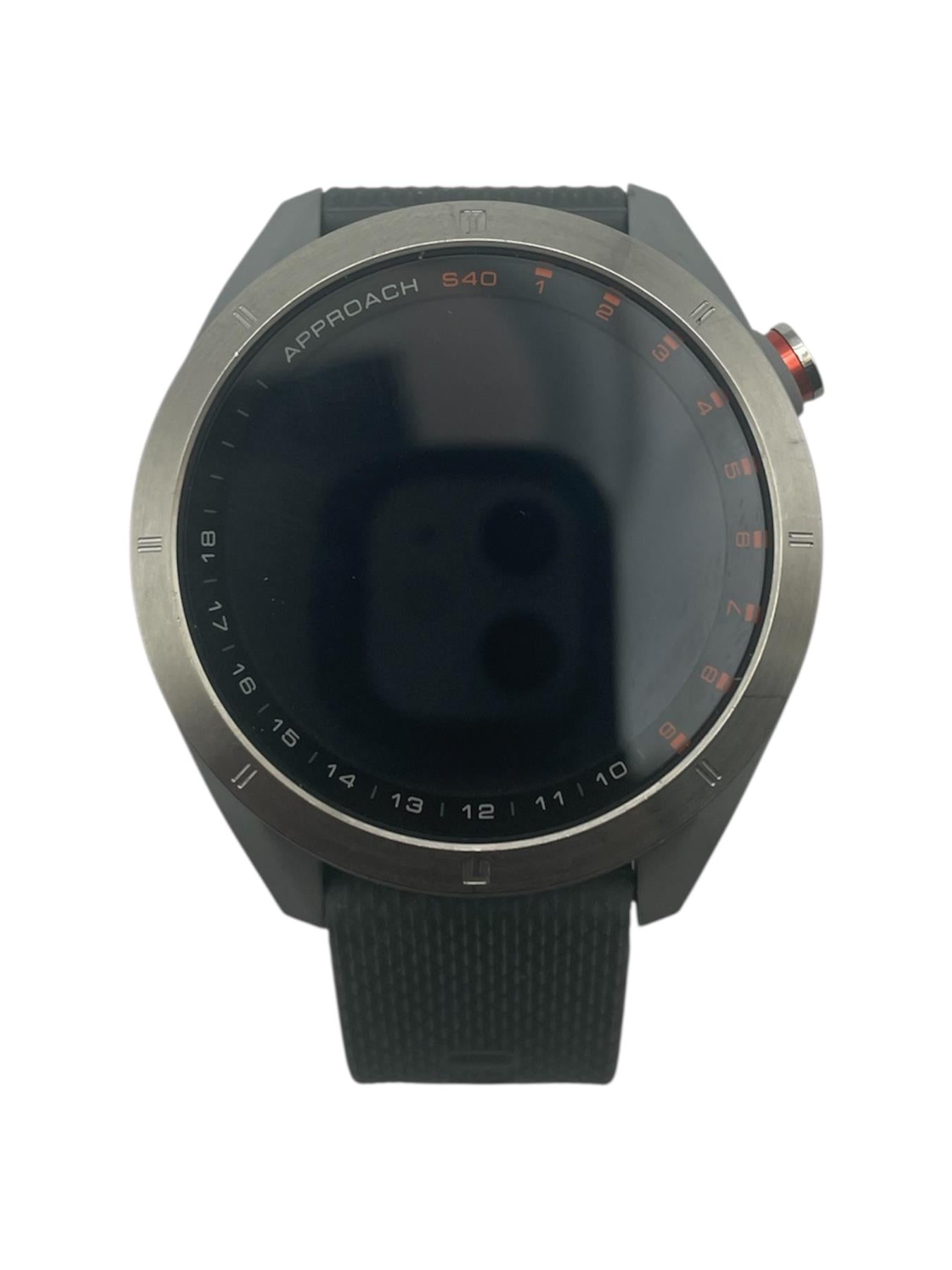 Garmin Approach S40 43mm GPS HRM Bluetooth Stainless Steel Smartwatch A