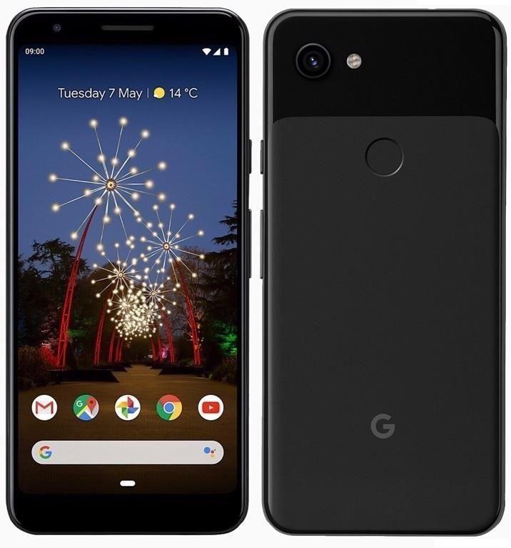 Google Pixel 3A 64GB Black Unlocked Sim Free Android Mobile Smartphone G020F B
