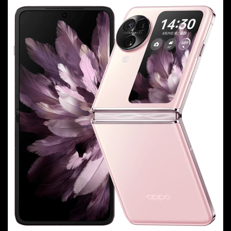 Oppo Find N3 Flip 512GB Misty Pink Unlocked Folding Android Smartphone B