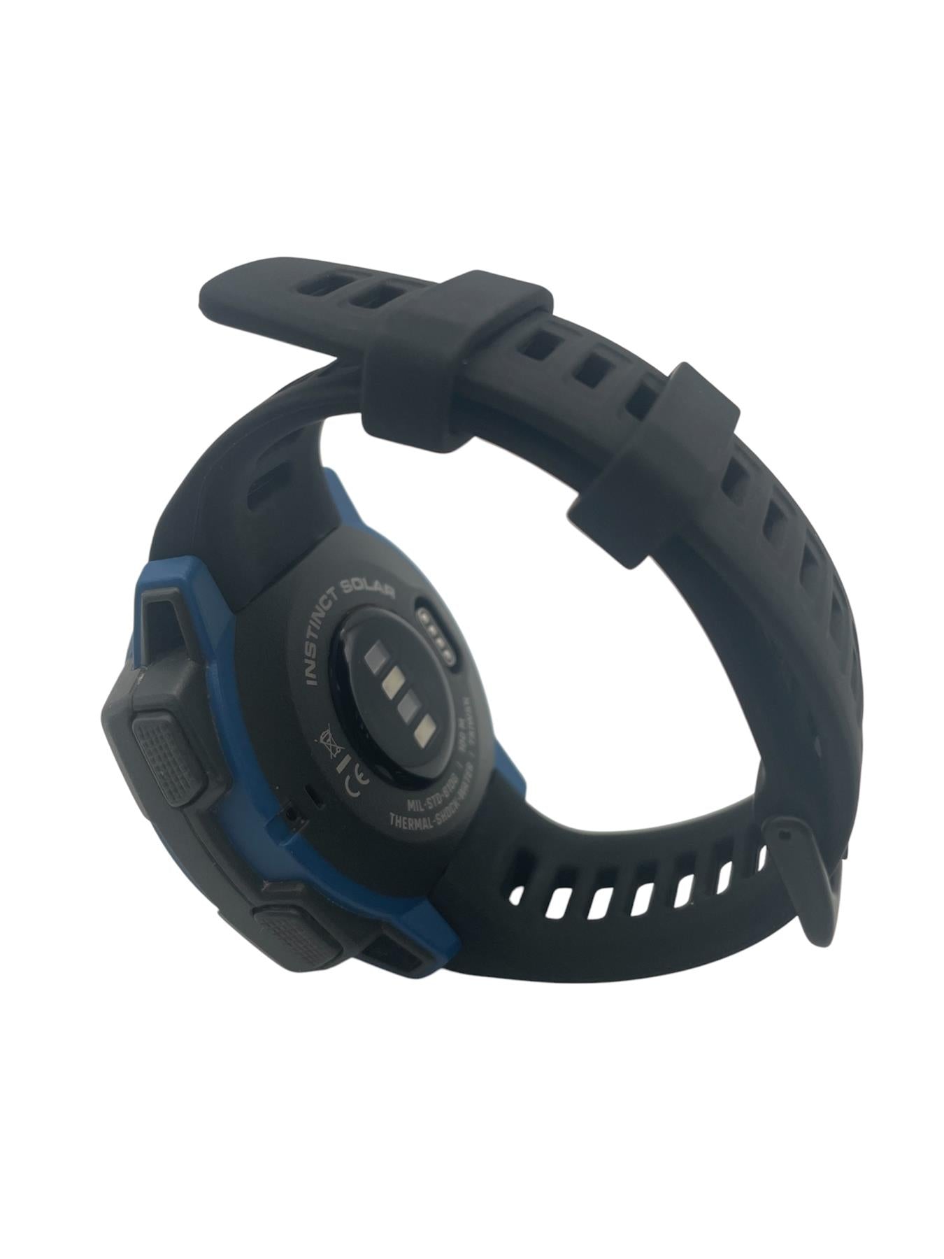 Garmin Instinct Solar 45mm Blue GPS Bluetooth Fitness Running Tracker Smartwatch