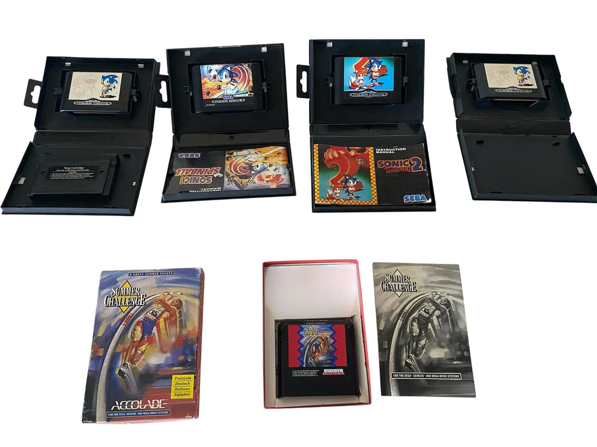 Sega Mega Drive 15x Mixed Video Game Bundle Job Lot Bulk Wholesale Fifa Sonic B