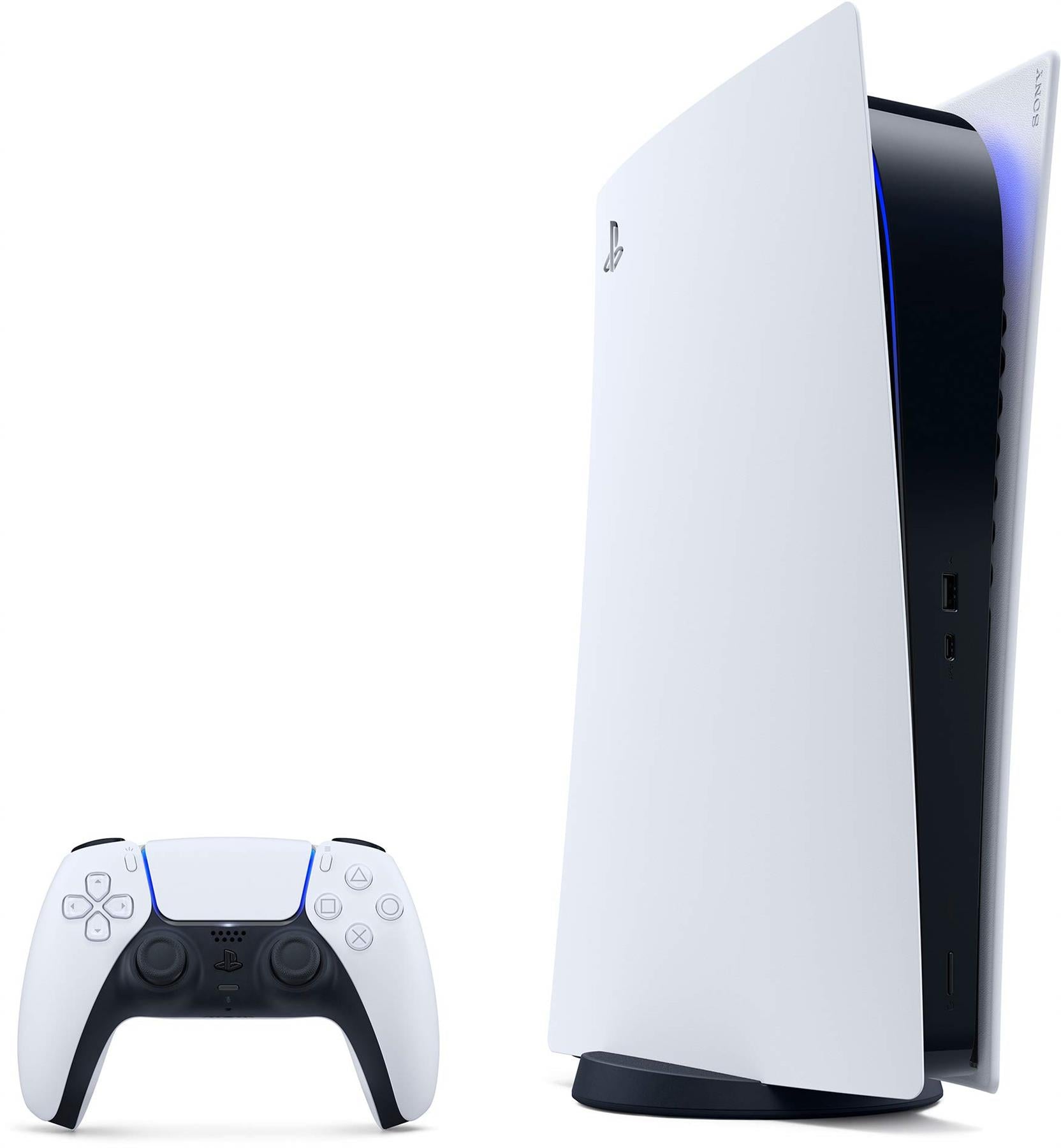 Sony PlayStation 5 (PS5) Digital Edition 825GB White Video Games Console B