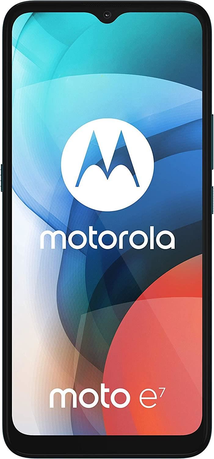 Motorola Moto E7 32GB Blue Unlocked Sim Free Android Mobile Smartphone B