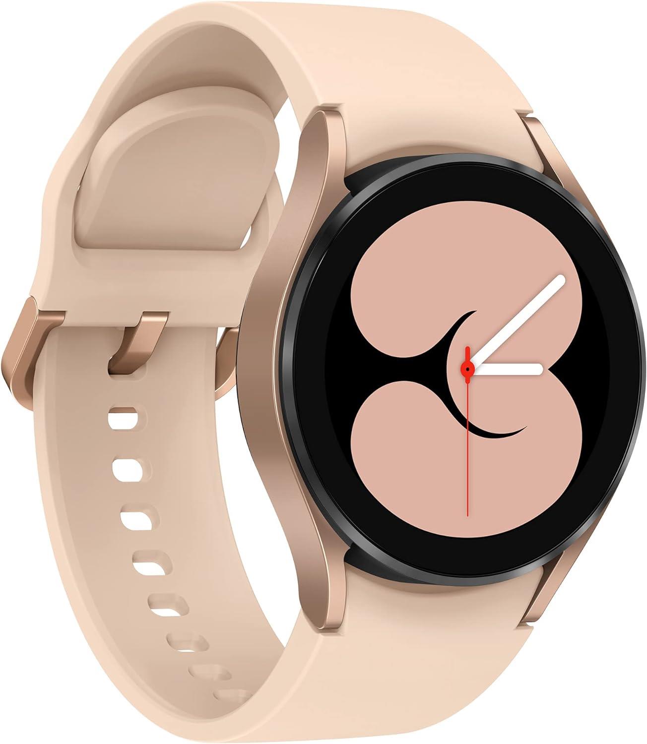 Samsung Galaxy Watch 4 40mm GPS Pink Gold Bluetooth Wi-Fi Smartwatch SM-R860 B