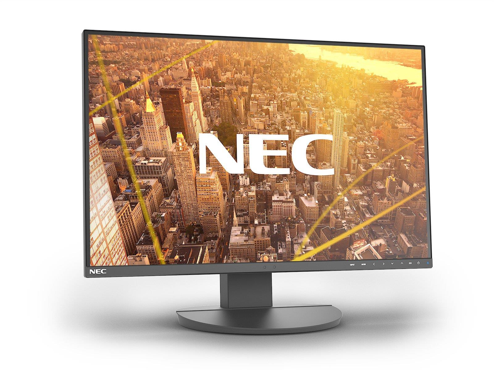 NEC Multisync EA231WU 23" WUXGA Full HD+ Black IPS LED Monitor Display - New