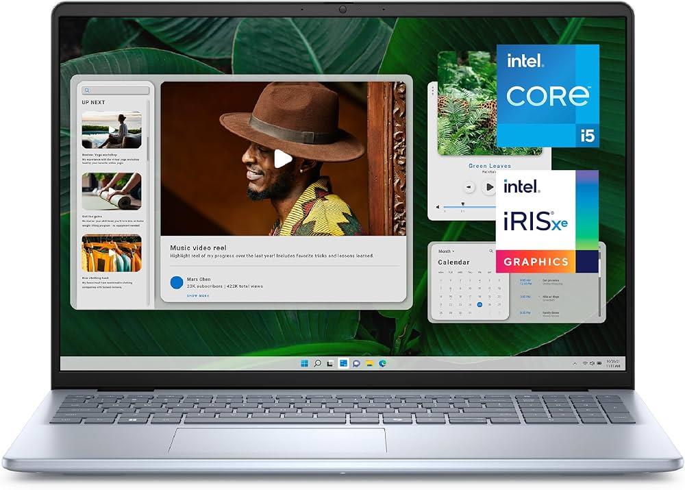 Dell Inspiron 16 5640 16" i5-1334U 512GB 16GB Win11 FHD Plus Ice Blue Laptop