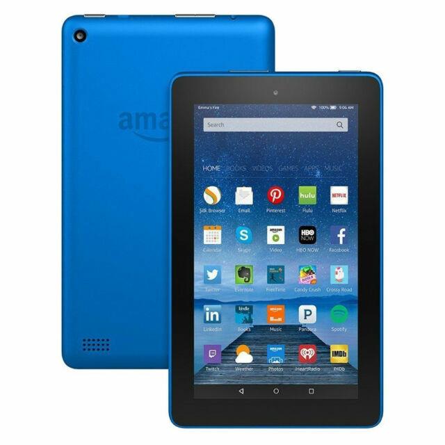 Amazon Fire HD 8 (5th Gen) 8'' 8GB Android WiFi Blue Tablet KFMEWI B
