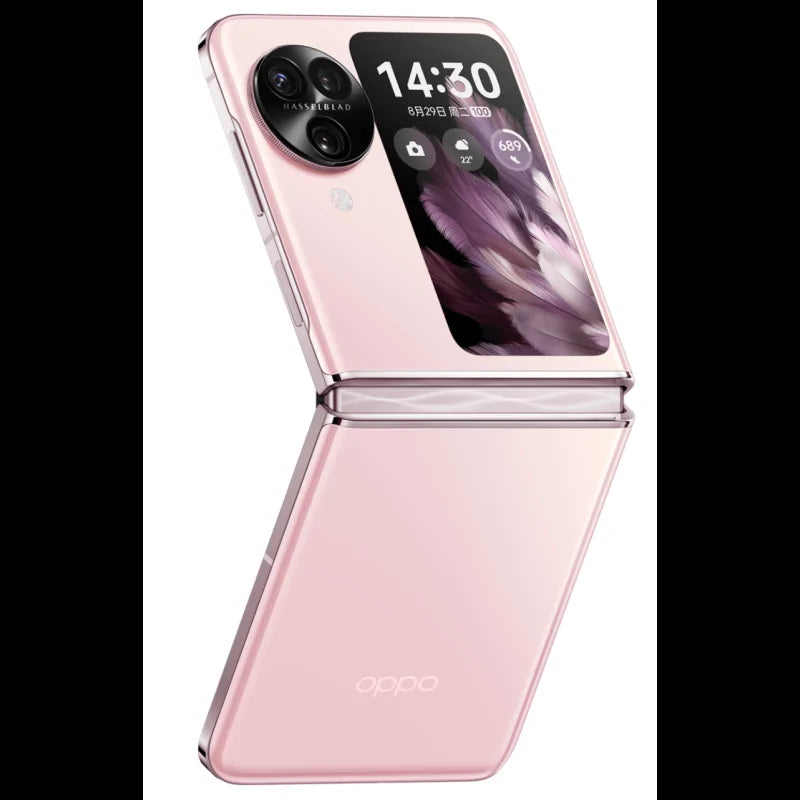 Oppo Find N3 Flip 512GB Misty Pink Unlocked Folding Android Smartphone B