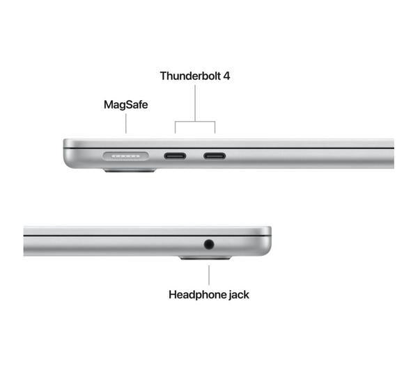 Apple MacBook Air 13 M5 (2026) 13.6'' M5 10 Core 512GB 16GB Silver Laptop