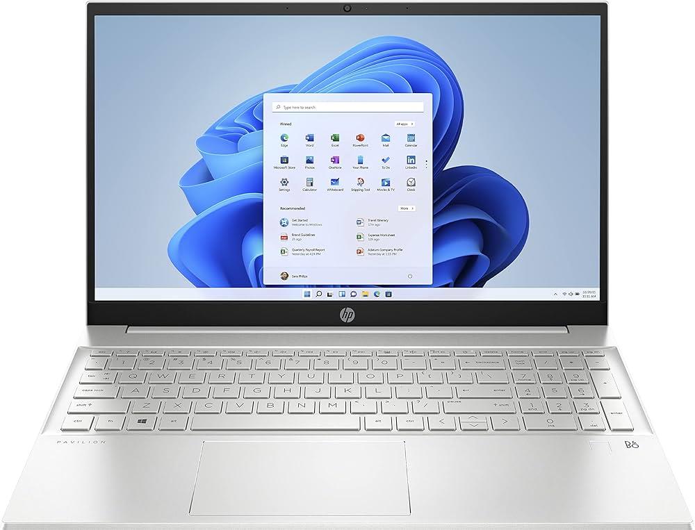 HP 15-eh1012na 15.6'' Ryzen 3 5300U 256GB 8GB Touchscreen Win 11 Silver Laptop B