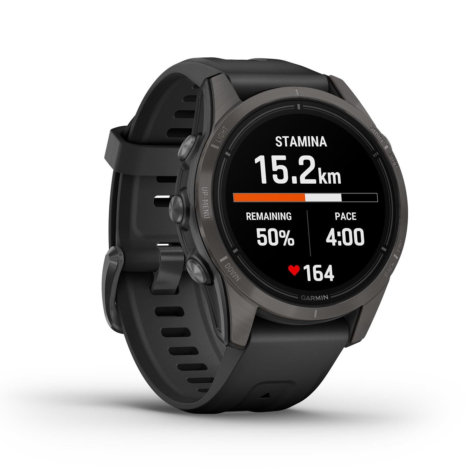 Garmin Epix Gen 2 Sapphire 47mm Black GPS HRM Bluetooth Fitness Smartwatch A