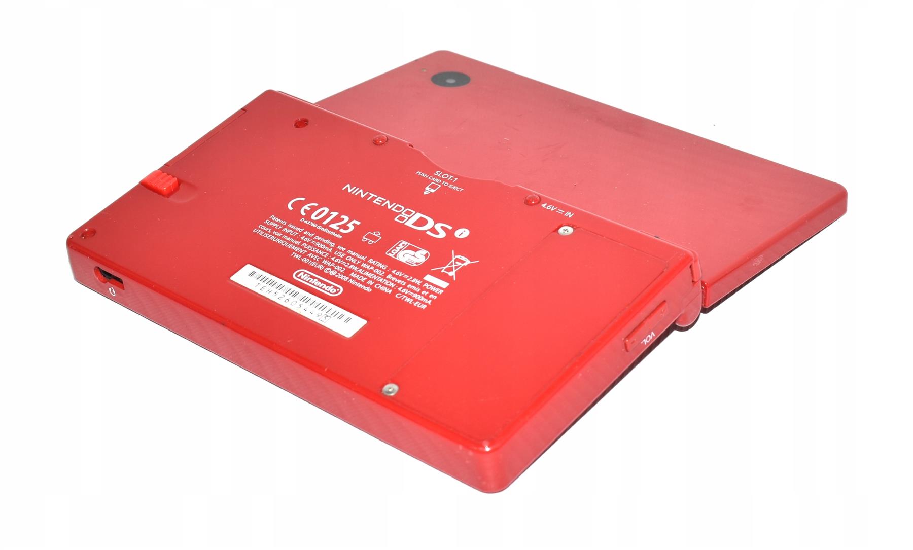 Nintendo DSi Red Handheld Gaming Console TWL-001(EUR)